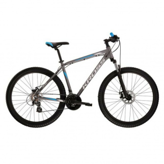 Bicicletă montană pentru bărbați KROSS HEXAGON 3.0 26" Gri