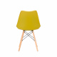 Aga 2x Scaun de masă MR2035 Galben