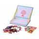 Puzzle magnetice Fețe zâmbitoare vesele 55el ZA4409 universal