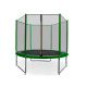 Aga SPORT PRO Trambulină 180 cm Dark Green + plasă de protecție