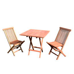 Linder Exclusiv Set din tec TEAK BALKON SET TH022