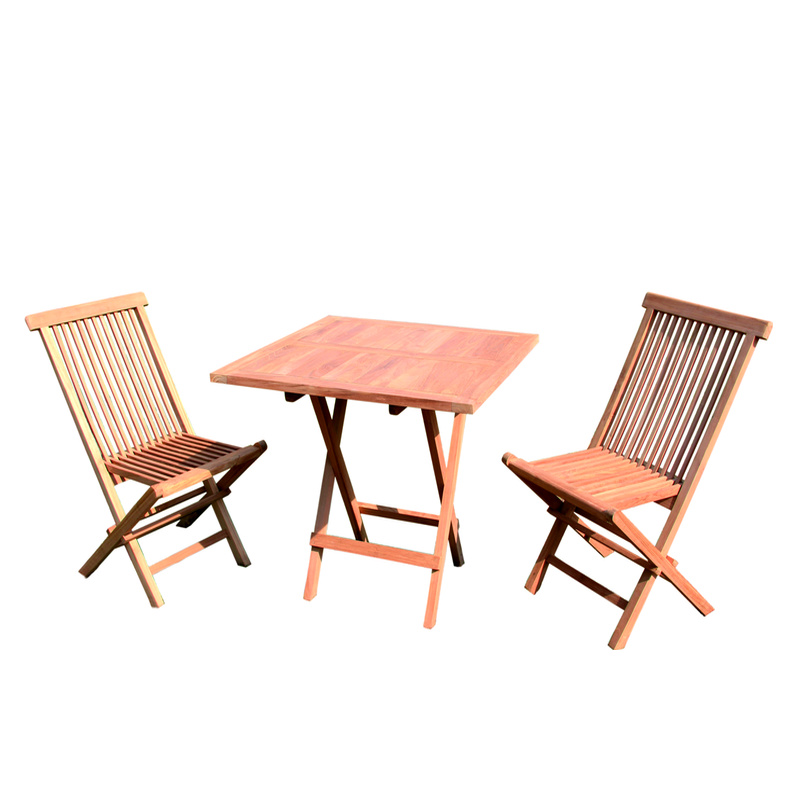 Linder Exclusiv Set din tec TEAK BALKON SET TH022
