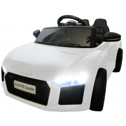 R-Sport AUDI TT Mașinuță electrică Albă