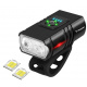 Set de iluminat LED pentru bicicletă, 4T6, AKU 2 bucăți Trizand 18668
