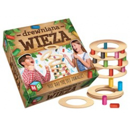Joc de îndemânare TURN DE LEMN Multigra GR0528 universal