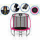 Aga SPORT EXCLUSIVE Trambulină 250 cm Roz + plasă de protecție + scară