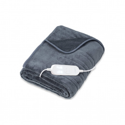 Pătură electrică încălzită Tresko 180x130cm Gri