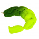 Păr Kanel sintetic Codițe Ombre verde neon ISO