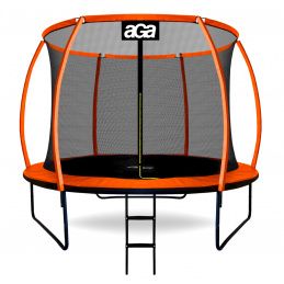 Aga SPORT EXCLUSIVE Trampolína 305 cm Oranžová + ochranná síť + žebřík