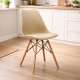 Aga 4x Scaune de masă MR2035 Bej