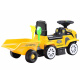 TRAKTOR Vehicul de împins cu remorcă ZA3746 - Galben