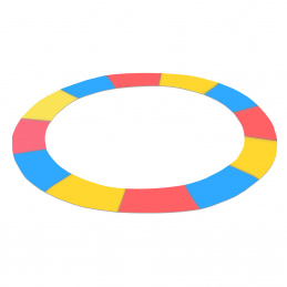 Aga Husă pentru arcuri trambulină 400 cm Tricolor