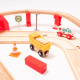 Aga4Kids Set trenuleț din lemn 32 piese DS5643