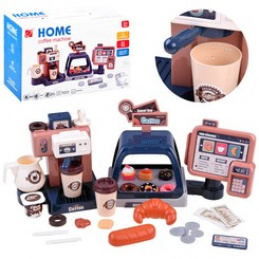 Cafenea expres de cafea cu casă de marcat și vitrină ZA3762 universal Cafenea expres de cafea cu casă de marcat și vitrină ZA3762 universal