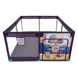 Țarc Moale Pentru Copii Dreptunghiular Bufnița Sportivă