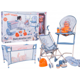 Set MEGA DINUŚ cu Păpușă + Accesorii