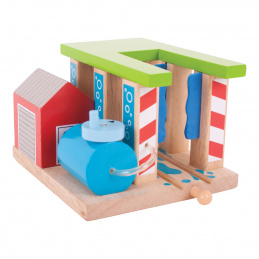 Bigjigs Rail Spălătorie de trenuri 2DZ163 - II. CALITATE