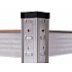 Raft metalic Aga 180x90x40 cm 5 poli