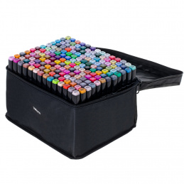 Aga Markere cu alcool cu două capete în husă 168 de bucăți