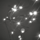 Aga LED Decorativ Fir 10m 100LED Alb Rece