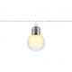 Șir de lumini LED becuri alb cald 20 buc ISO 8623
