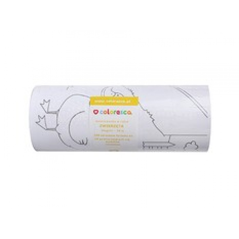 COLORESCA Cărți de colorat pe rolă Animale