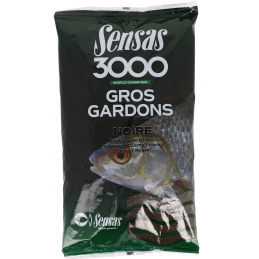 Sensas Amestec pentru nadă 3000 Gros Gardons Noir 1kg