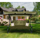 Aga Leagăn de grădină 2în1 GRANDLUX XXL Olive