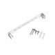 Plafonieră LED neagră TOR-202C - IP65 - 20W - alb neutru