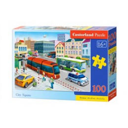 Puzzle 100 buc. City Square universal