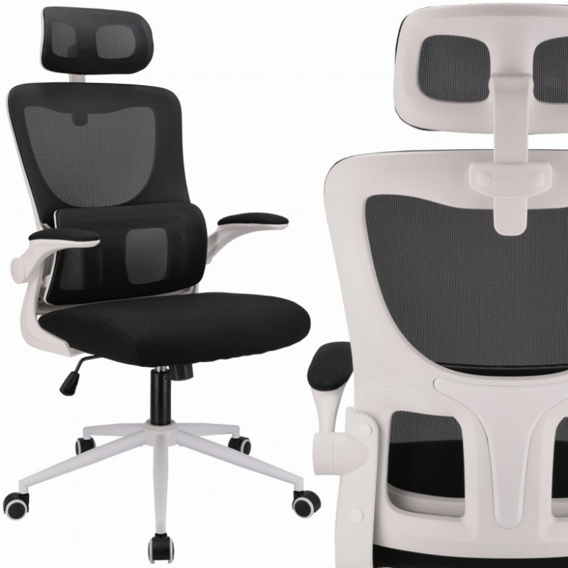 Scaun ergonomic ZEO - negru