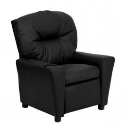 Aga Fotoliu reglabil pentru copii Negru