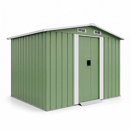 Aga Căsuță de grădină 236x174x190 cm Verde deschis