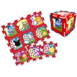 Puzzle din spumă covoraș Animăluțe Cifre ZA3147 universal