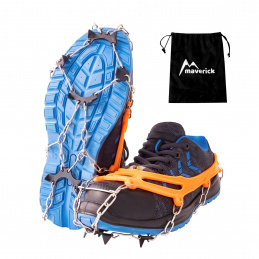 Aga Acoperitori antiderapante pentru încălțăminte cu 8 crampoane măr. 35-40