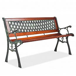 Aga Bancă de grădină 125x52x74 cm 6DAZ523 - CALITATEA a II-a
