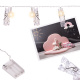 Lumini LED pentru fotografiere 1,5 m 10LED alb cald