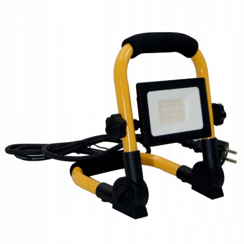 Proiector LED - EC79237 - 50W - alb neutru - cu trepied și cablu