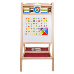 Tablă de lemn cu abac + accesorii