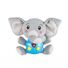 Aga4Kids Elefant de pluș interactiv
