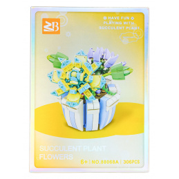 Set de Blocuri Flori 306 buc.