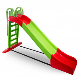 Tobogan Doloni cu mâner 243 cm Verde-roșu