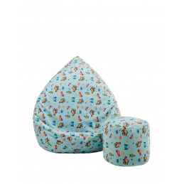 Aga Sac de șezut pentru copii + suport pentru picioare 3422