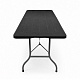 Set de bere pliabil din plastic Aga Negru