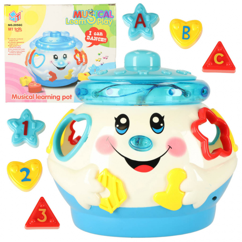 Oală Interactivă Aga - Albastru/Alb