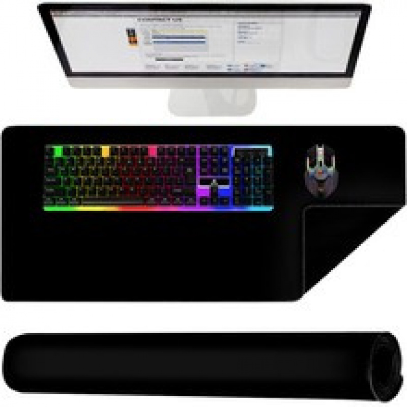 Suport pentru mouse și tastatură - negru P18625