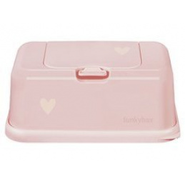 Recipient pentru șervețele Pink little heart FUNKYBOX universal