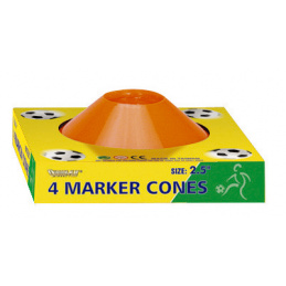 Aga Obstacole de fotbal MARKERCONES 2.5" 4 buc.