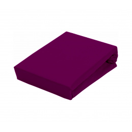 Aga Cearșaf JERSEY 90x200 cm Culoare cearșaf: Mov închis 2DAZ662 - II. CALITATE