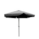 Linder Exclusiv Umbrelă de grădină 300 cm Gri închis